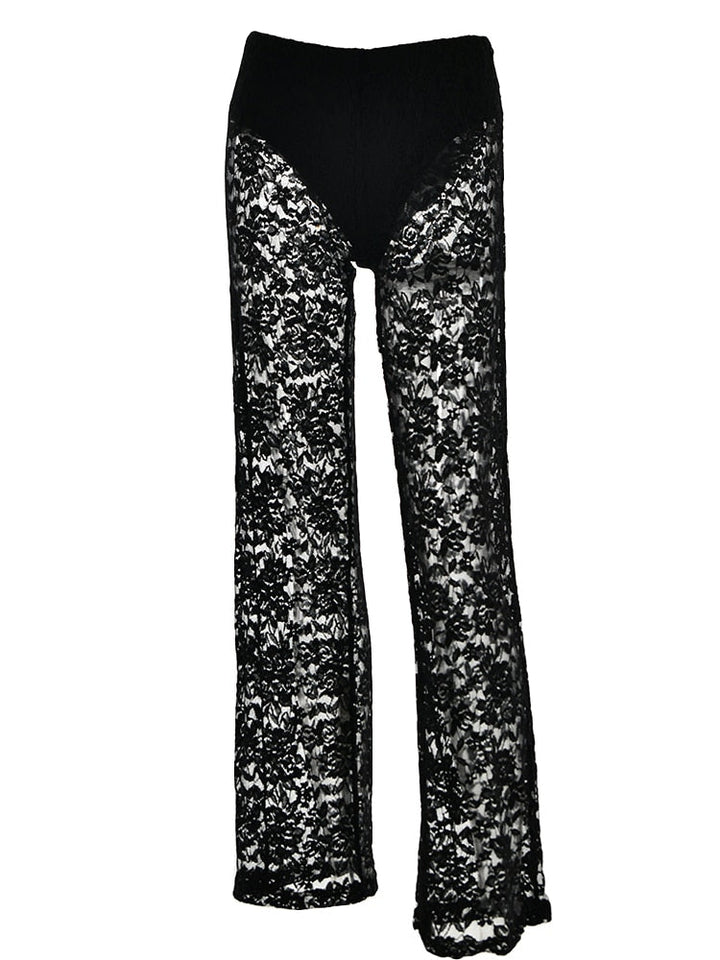 High Waist See-Through Pants – Trendy & Chic Statement Piece