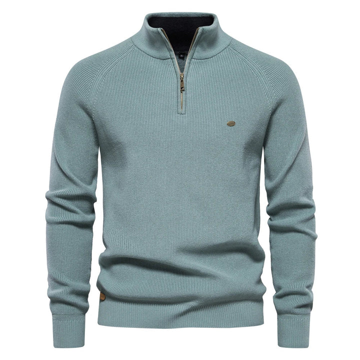 Stylish Zip-Up Sweater – Trendy & Comfortable Layering Essential
