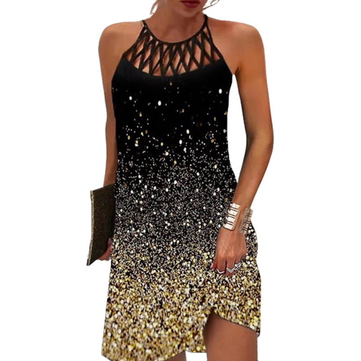 Elegant Printed Dress – Sophisticated Style for Any Occasion