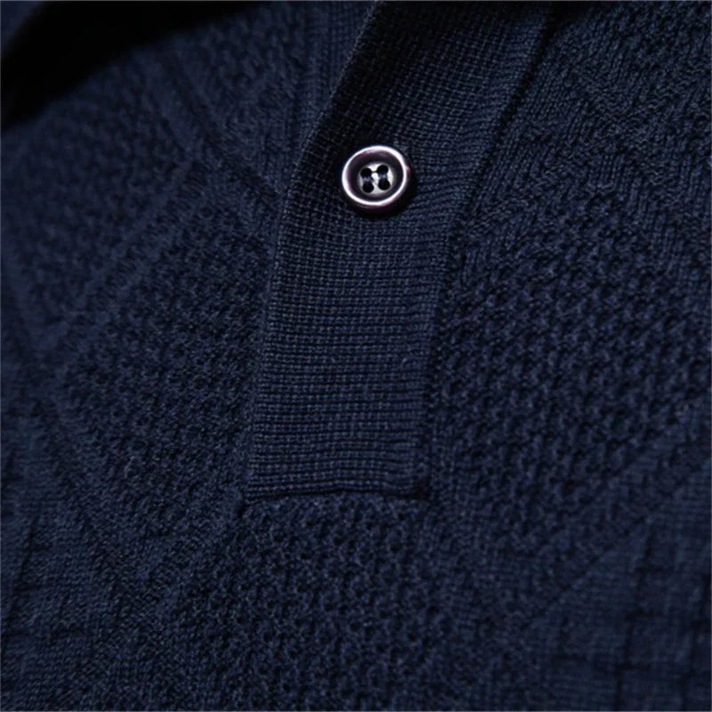 Stylish Knitted Polo – Trendy & Comfortable Fashion Statement