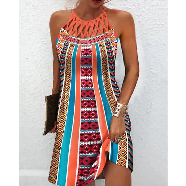 Elegant Printed Dress – Sophisticated Style for Any Occasion