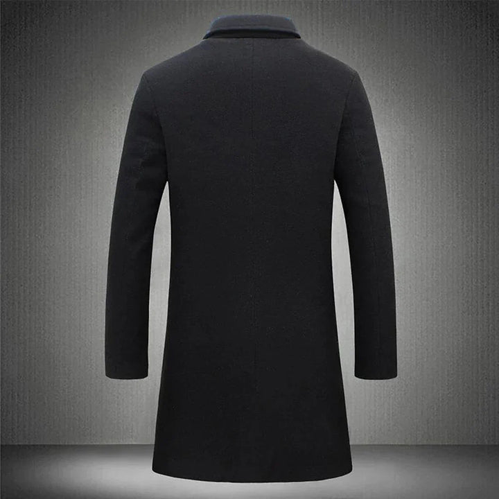 Men's Elegant Wool Coat – Sophisticated Style for Every Occasion