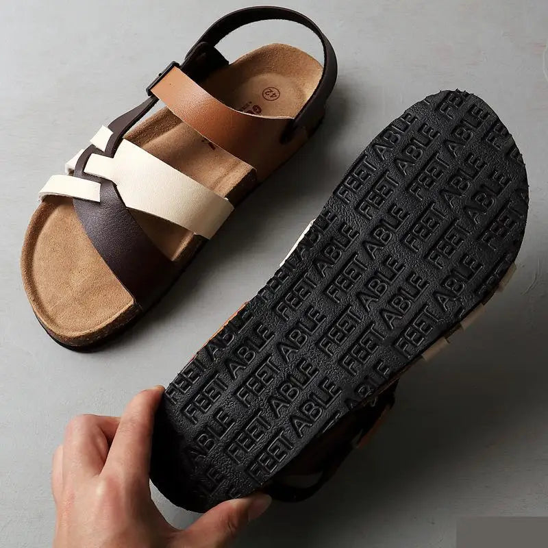 Orthopaedic Leather Sandals – Comfortable & Supportive Footwear