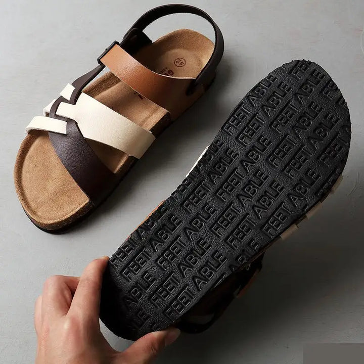 Orthopaedic Leather Sandals – Comfortable & Supportive Footwear