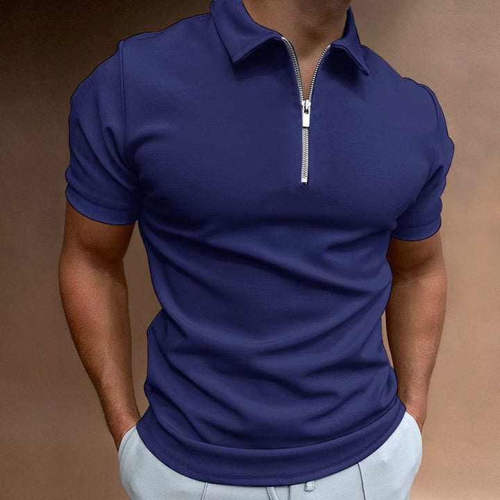 Zip-Up Polo – Trendy & Comfortable Style for Everyday Wear