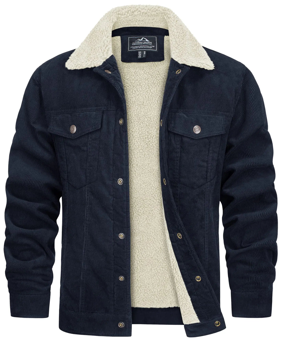 Men's Trendy Fleece Jacket – Stylish & Comfortable for Everyday Wear