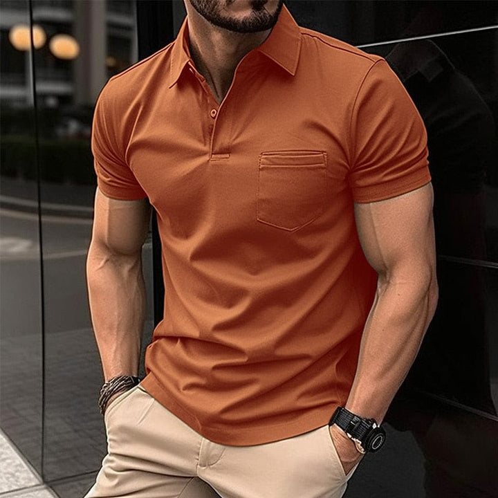 Modern Men's Polo Shirt – Trendy & Comfortable Everyday Style