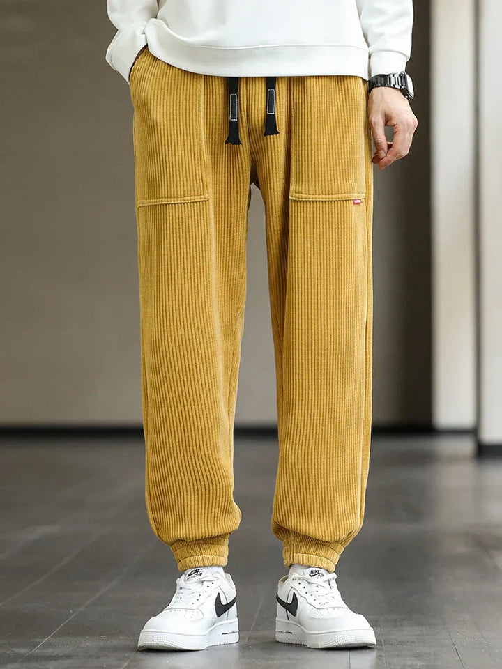 Winter Corduroy Joggers – Trendy & Comfortable for Cold Days
