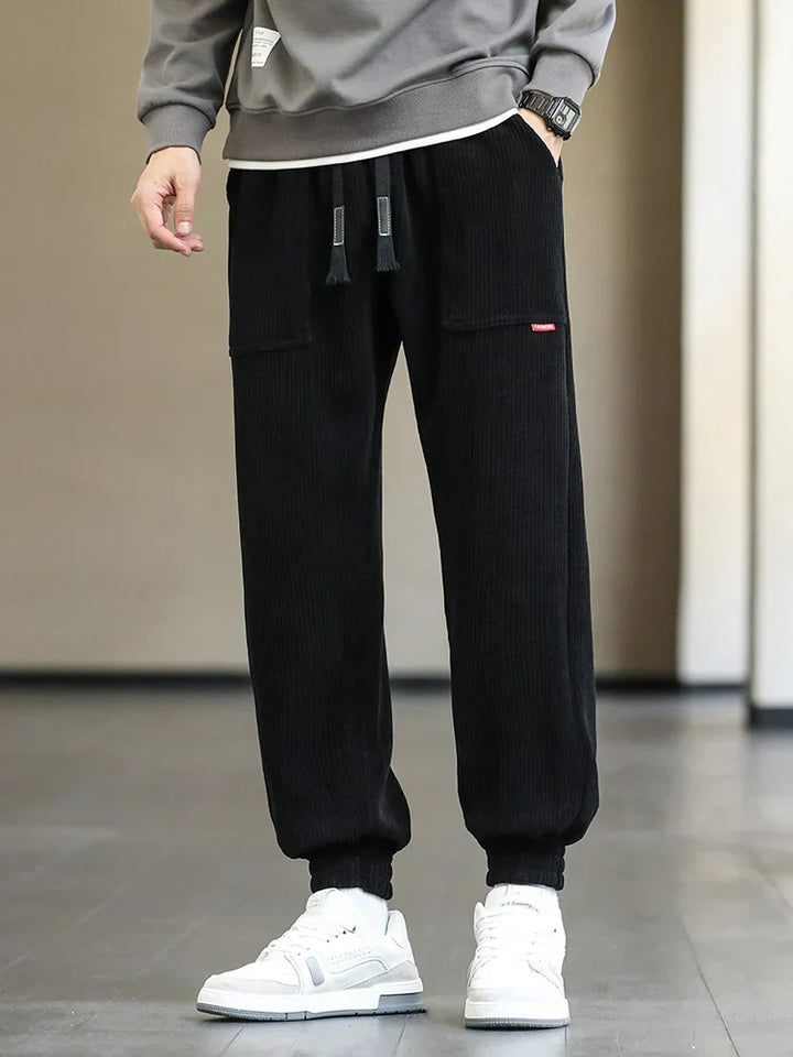 Winter Corduroy Joggers – Trendy & Comfortable for Cold Days