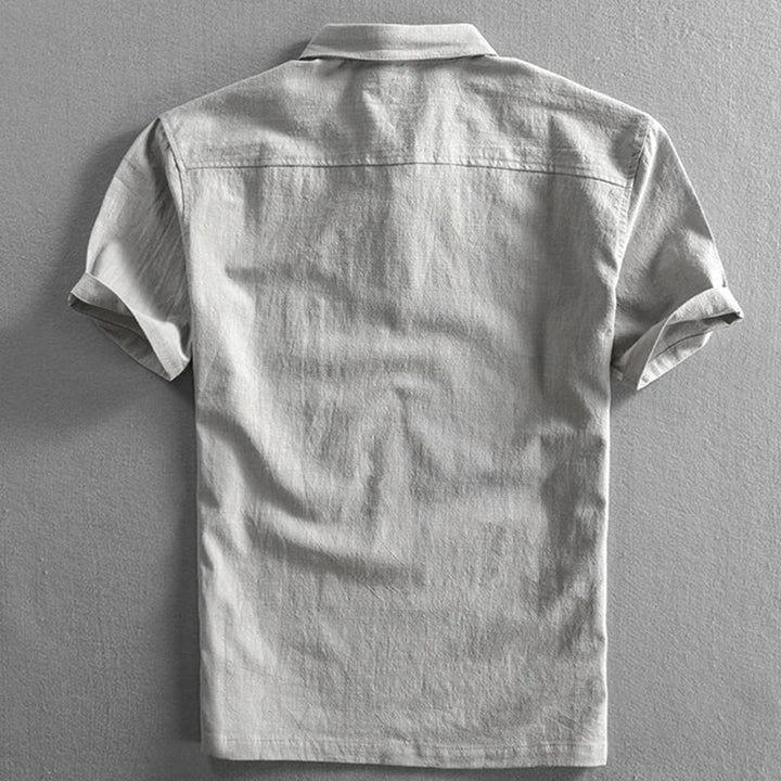 Luxury Linen Polo Shirt – Sophisticated Style for the Modern Man