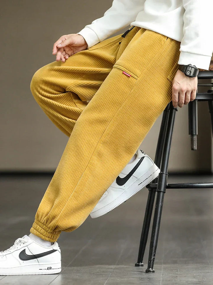 Winter Corduroy Joggers – Trendy & Comfortable for Cold Days