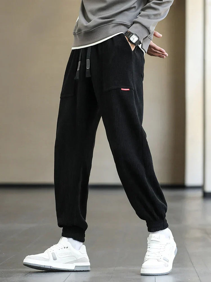 Winter Corduroy Joggers – Trendy & Comfortable for Cold Days