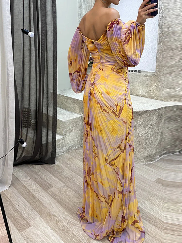 Elegant V-Neck Dress – Sophisticated & Timeless Design