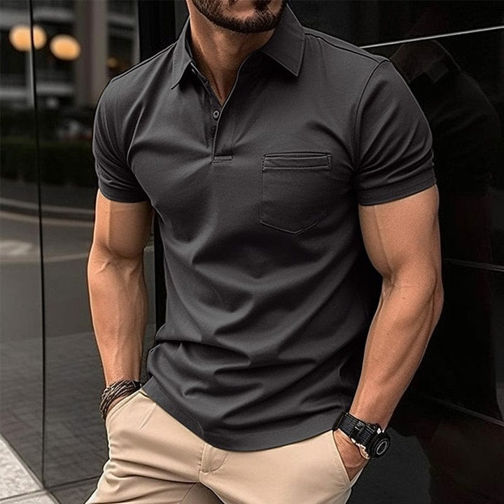 Modern Men's Polo Shirt – Trendy & Comfortable Everyday Style