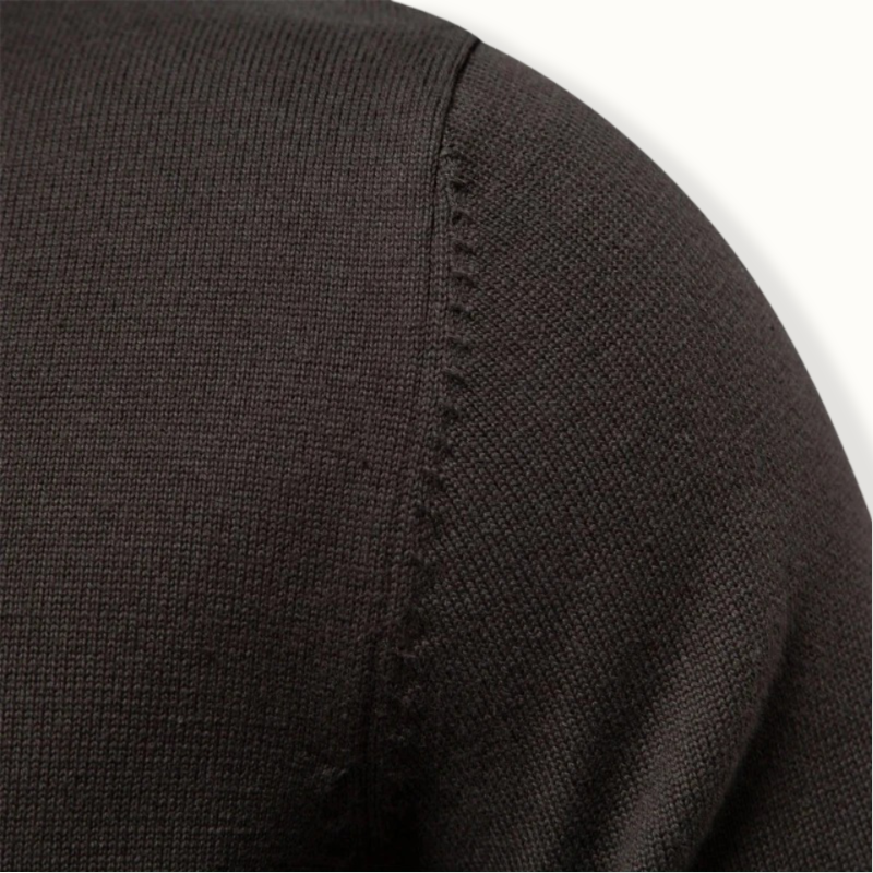 Knit Collar Sweater – Trendy & Chic Layering Piece