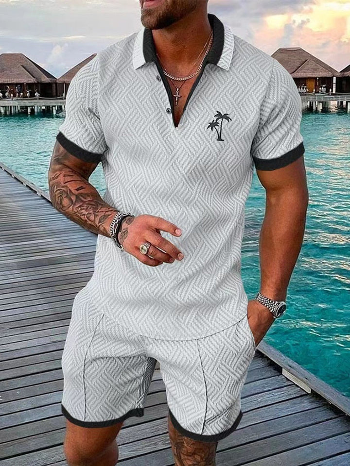 Streetwear Polo & Shorts – Trendy Casual Outfit for Urban Style