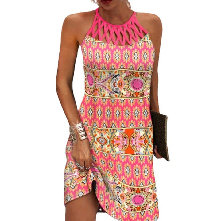 Elegant Printed Dress – Sophisticated Style for Any Occasion