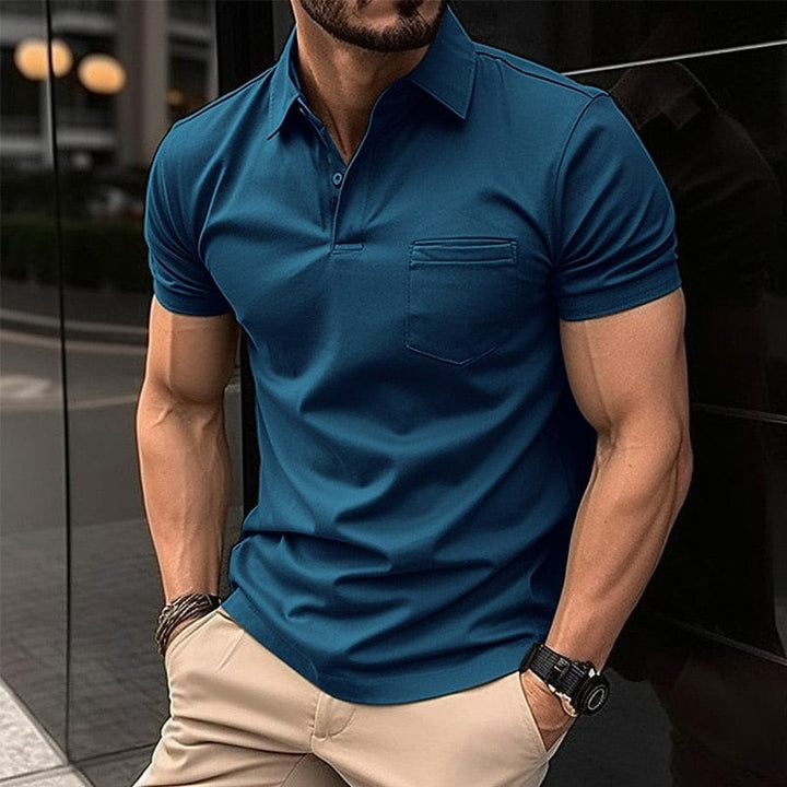 Modern Men's Polo Shirt – Trendy & Comfortable Everyday Style