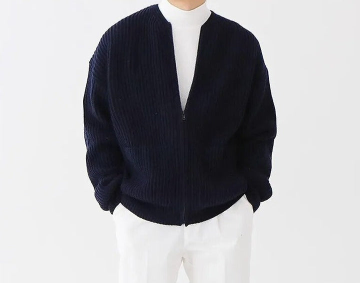 Zippered Cardigan – Trendy & Comfortable Layering Piece