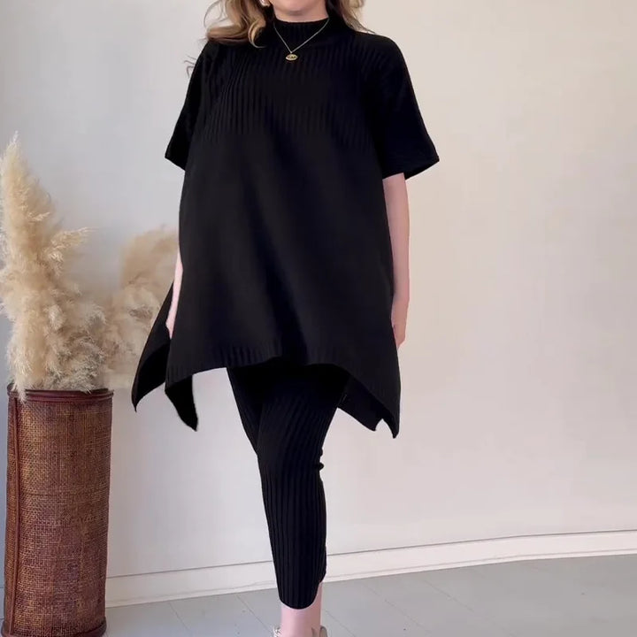 Soft Knit Two Piece Set – Trendy & Comfortable Everyday Wear