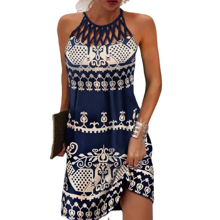 Elegant Printed Dress – Sophisticated Style for Any Occasion