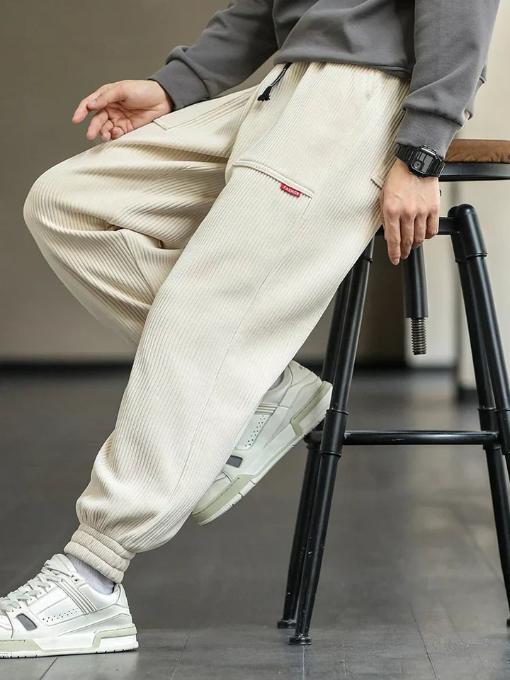 Winter Corduroy Joggers – Trendy & Comfortable for Cold Days