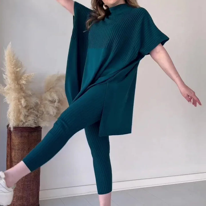 Soft Knit Two Piece Set – Trendy & Comfortable Everyday Wear