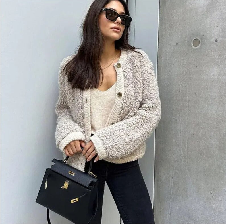 Stylish Teddy Vest – Trendy & Cozy Layering Piece