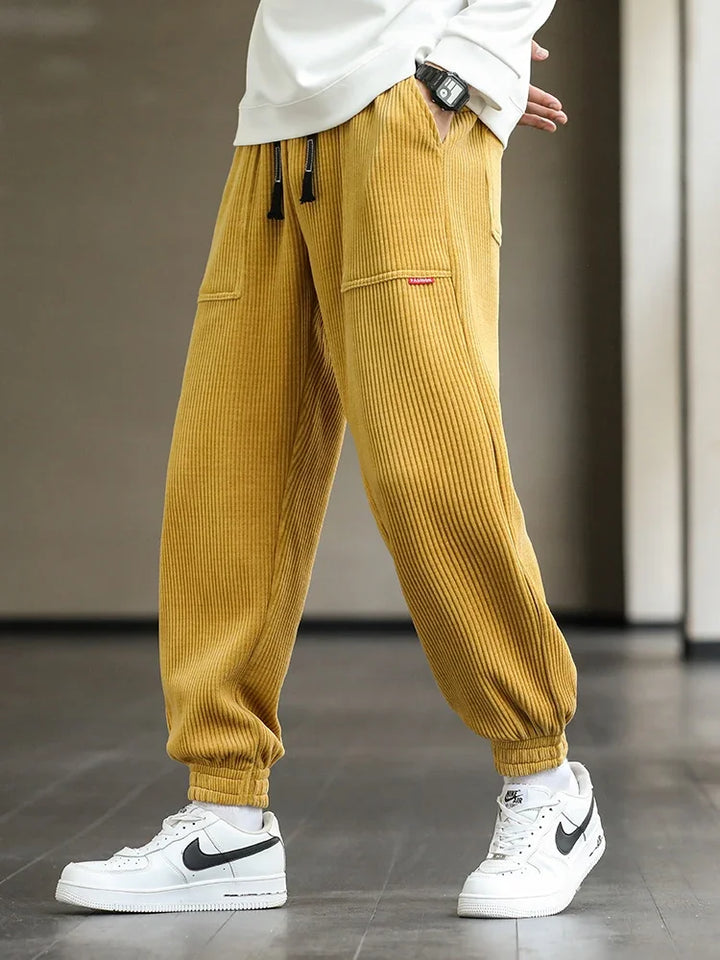 Winter Corduroy Joggers – Trendy & Comfortable for Cold Days