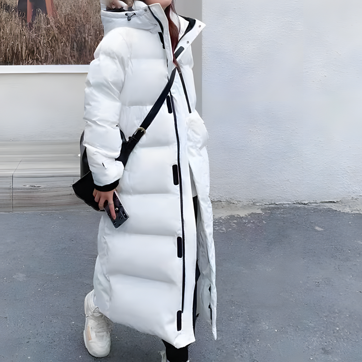 Rainproof Long Down Jacket – Trendy & Comfortable Outerwear