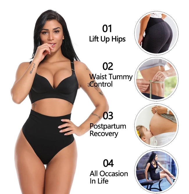 High Waist Thong Shaper – Trendy & Comfortable Body Shaping Solution