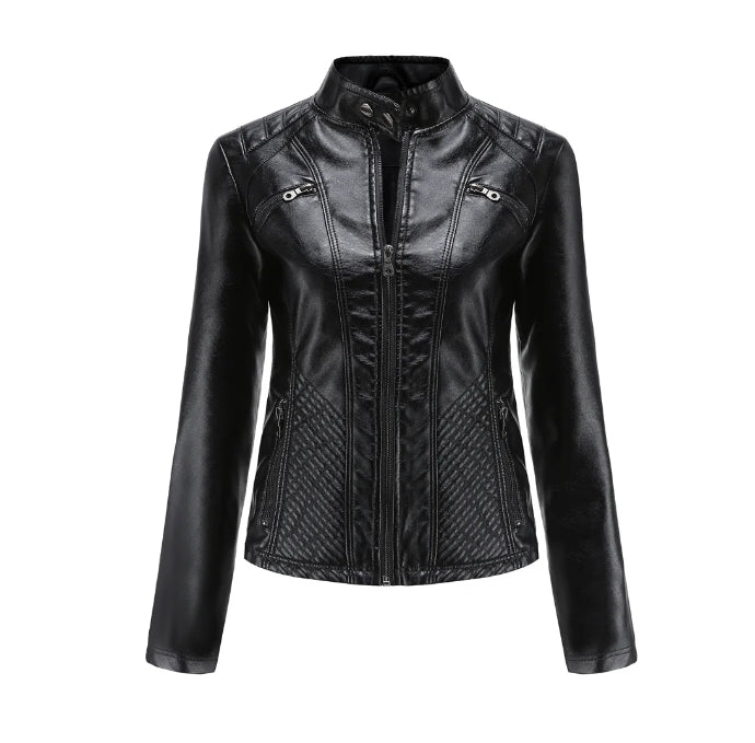 Classic Leather Jacket – Elegant & Timeless Outerwear