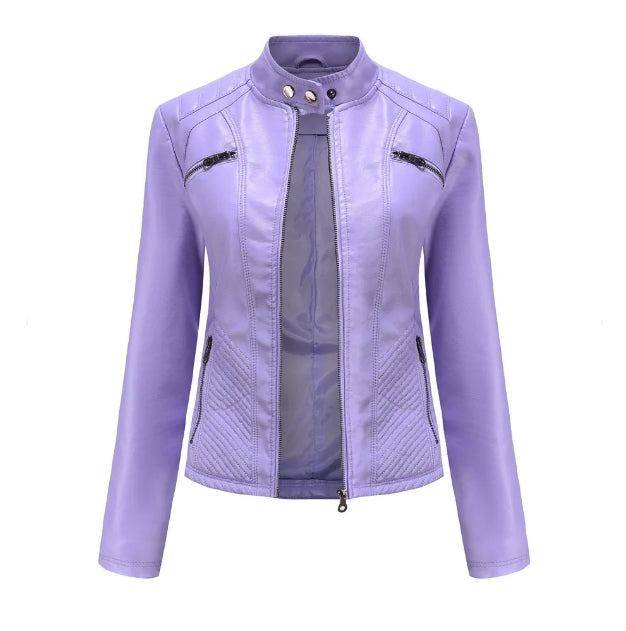 Classic Leather Jacket – Elegant & Timeless Outerwear