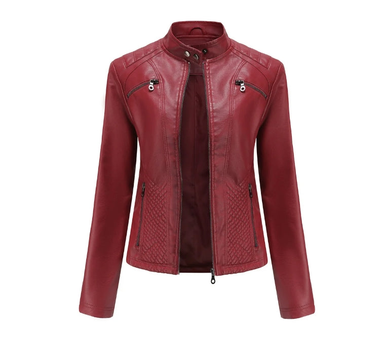 Classic Leather Jacket – Elegant & Timeless Outerwear
