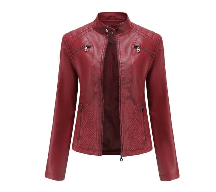 Classic Leather Jacket – Elegant & Timeless Outerwear