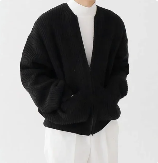 Zippered Cardigan – Trendy & Comfortable Layering Piece