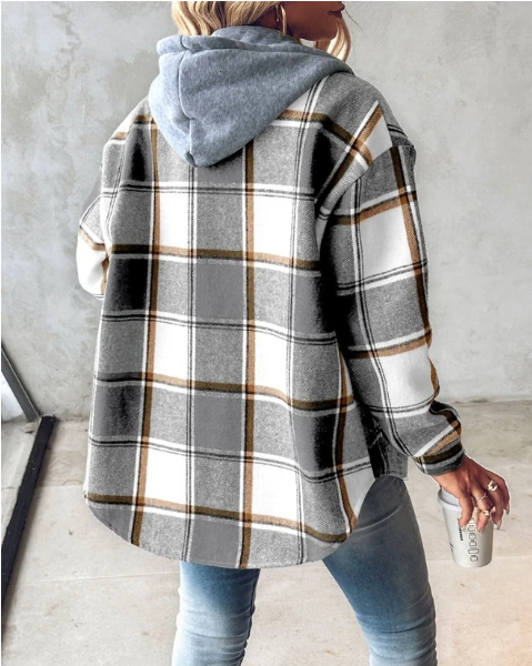 Comfy Print Hoodie – Trendy & Casual Style