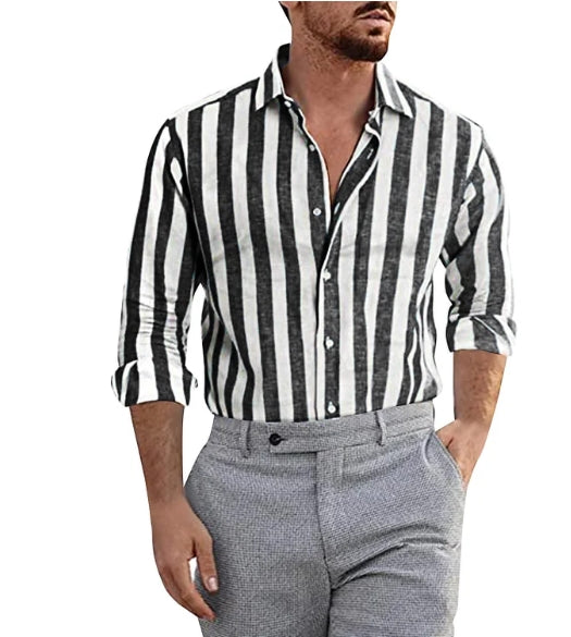 Long Sleeve Fashion Shirt – Trendy & Modern Style