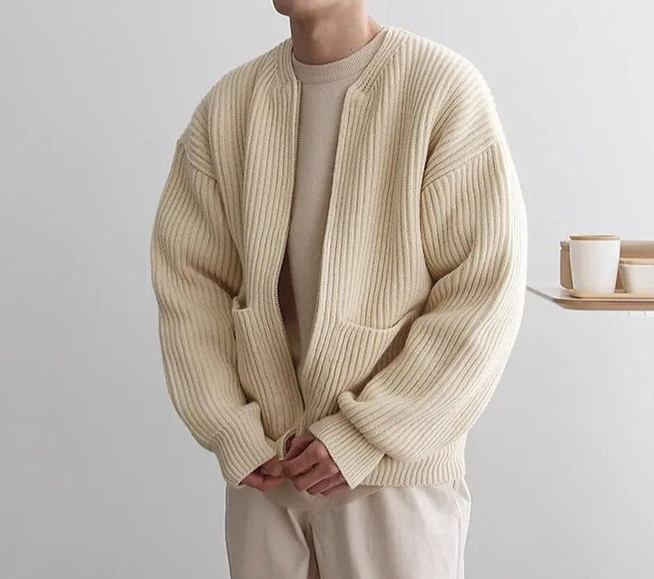 Zippered Cardigan – Trendy & Comfortable Layering Piece