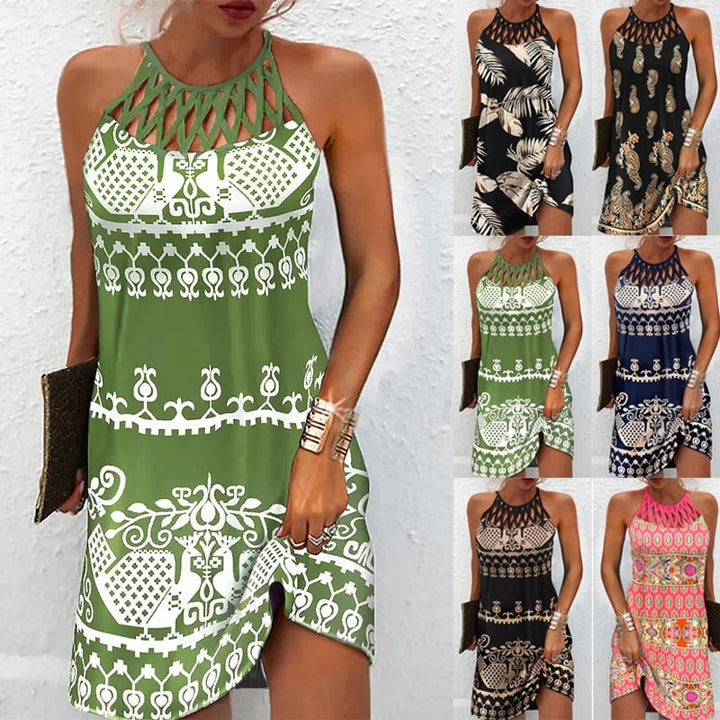 Elegant Printed Dress – Sophisticated Style for Any Occasion