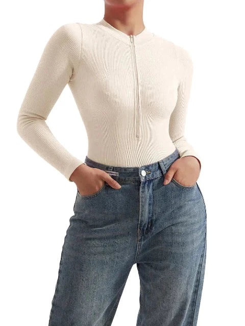 Chic Seamless Bodysuit – Trendy & Comfortable Fashion Essential