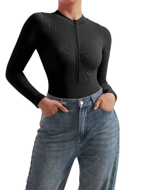 Chic Seamless Bodysuit – Trendy & Comfortable Fashion Essential