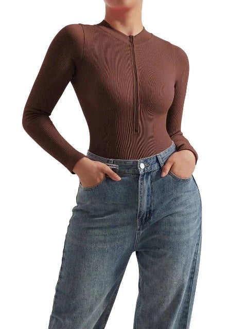 Chic Seamless Bodysuit – Trendy & Comfortable Fashion Essential