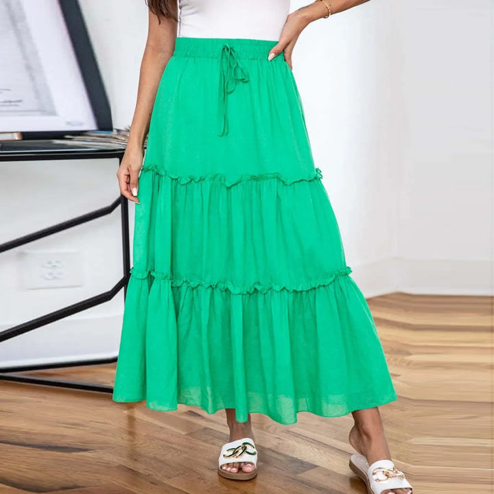 Layered Loose Maxi Skirt – Trendy & Flowing Fashion Piece