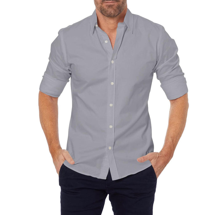 Men's Modern Zip-Up Shirt – Trendy Style for Effortless Look