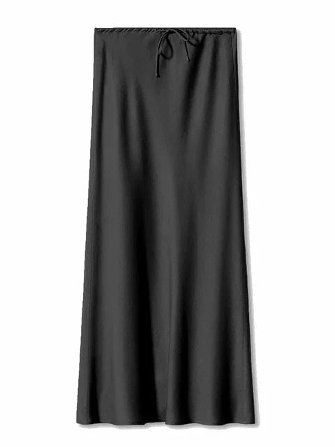 Satin Long Skirt – Elegant & Sophisticated Fashion Statement