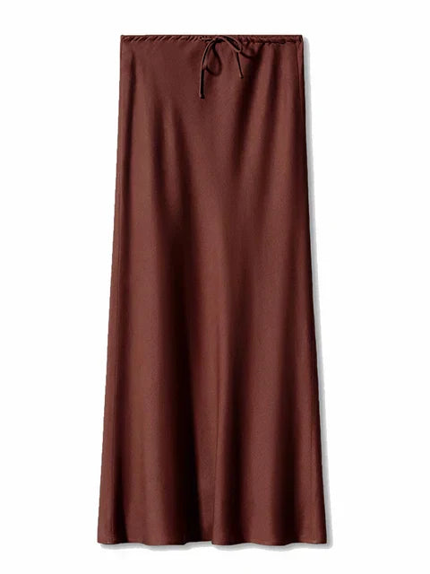 Satin Long Skirt – Elegant & Sophisticated Fashion Statement