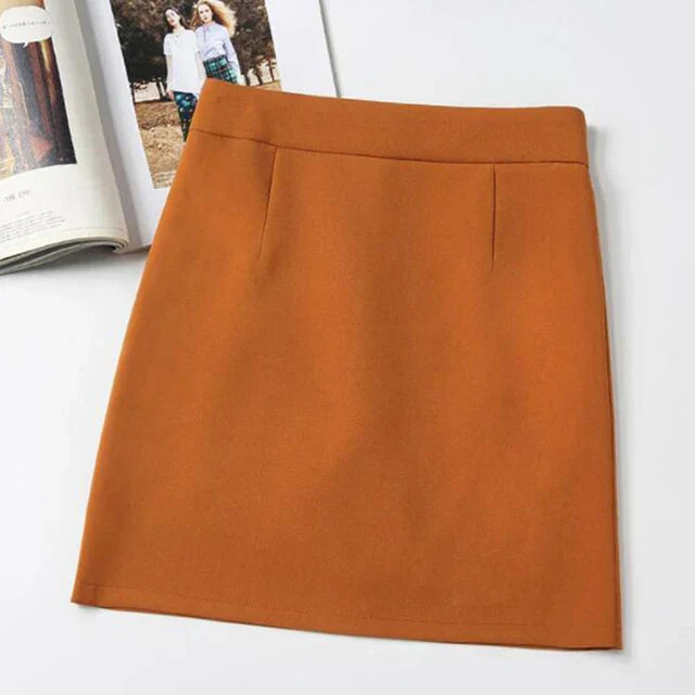 A-Line Skirt in a Beautiful Colour – Trendy & Chic Style