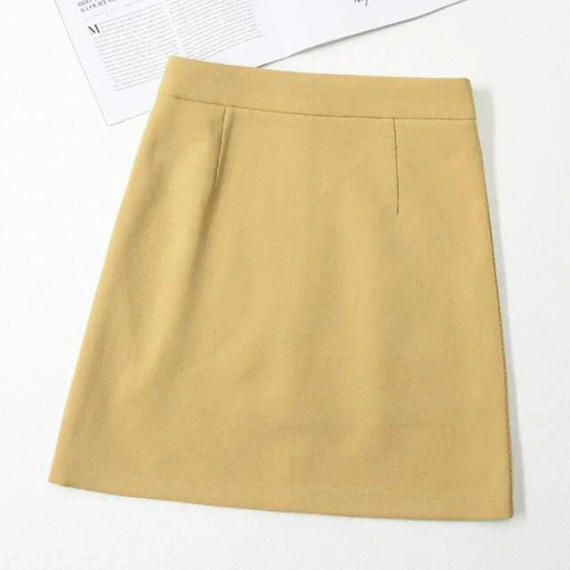 A-Line Skirt in a Beautiful Colour – Trendy & Chic Style
