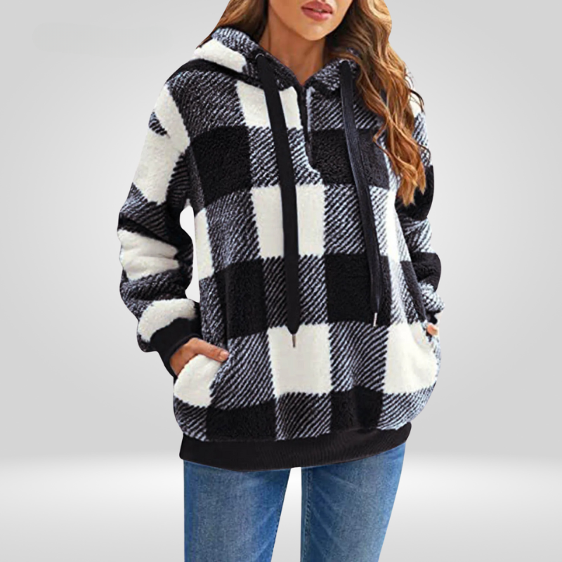 Chic Zip-Up Sweater – Stylish & Comfortable Layering Option